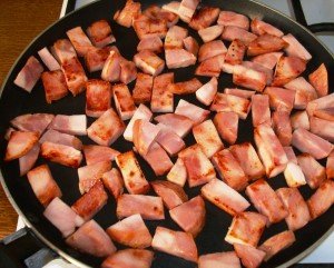 Dukan Diet Recipe: Letcho, Frying Cured Meat